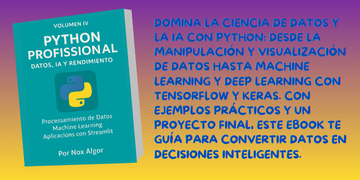 Volumen IV - Python para Ciencia de Datos e Inteligencia Artificial