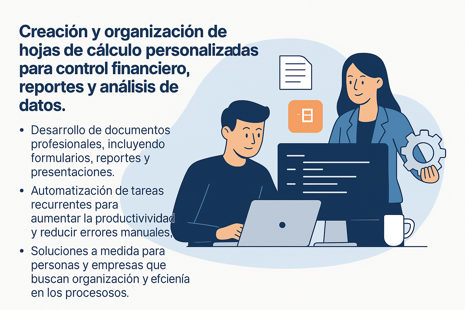 Elaboración de Hojas de Cálculo y Documentos